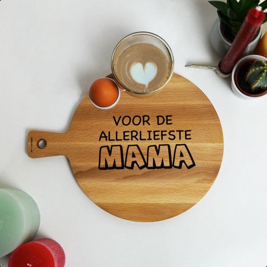 MOEDERDAG CADEAUTJE - Tapasplank - Perfecte cadeau - Originele ontwerpen -  Moederdag... | bol.com