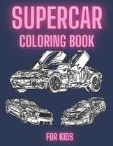 Supercar Coloring Book For Kids