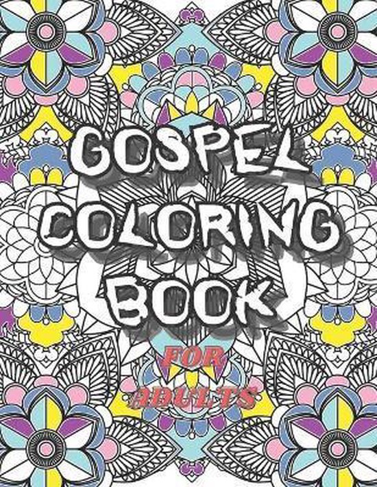 Gospel Coloring Book for Adults 9798672419282 Happy Lcb Publishing