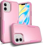 TPU + pc schokbestendige beschermhoes voor iPhone 11 (roze)