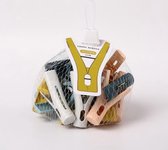 4 set huishoudelijke kleding ondergoed sokken clip winddichte vaste wasknijper, specificatie: 20 gemengd
