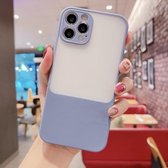 Candy Color schokbestendig TPU-hoesje voor iPhone 11 (lichtpaars)