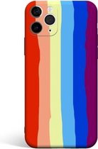 Rainbow IMD schokbestendige TPU-beschermhoes voor iPhone 12 Pro (1)