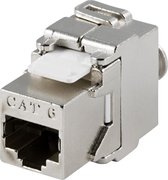 Deltaco MD-103 Cat6, FTP, Keystone connector, Shielded, "tool-free"