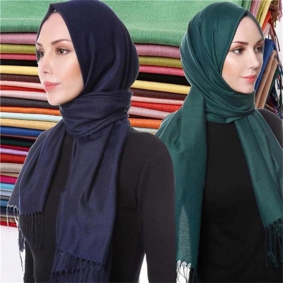 Foulard - Écharpe - Foulard Hijab - Foulard Femme - Abaya - Écharpe Femme -  Vêtements... | bol