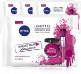 Nivea 3in1 Reinigingsdoekjes Droge Of Gevoelige Huid - 6 x 25 stuks