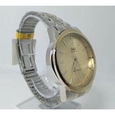 Q&Q heren horloge goud/zilverkleurig Q860J400Y