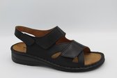 Hartjes- 80625- sandaal zwart leder- maat 46