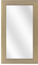 Spiegel met Brede Houten Lijst - Vergrijsd - 40 x 120 cm