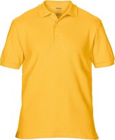 Gildan Heren Premium Katoen Sport Dubbele Pique Polo Shirt (Goud)