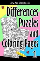 Differences Puzzles and Coloring Pages 1