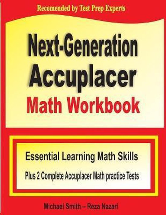 Next-Generation Accuplacer Math Workbook - cover