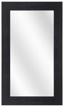 Spiegel met Brede Houten Lijst - Zwart - 50x150 cm | bol.com