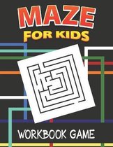 Maze for Kids Workbook Game