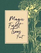 Magic Forest Trees Font