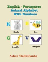 English - Portuguese Animal Alphabet With Numbers