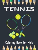 Tennis Coloring Book for Kids