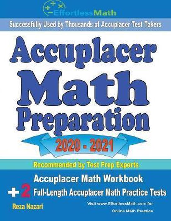 Accuplacer Math Preparation 2020 - 2021 - cover