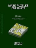 Easy & Medium Maze Puzzles for Adults- Maze Puzzles for Adults