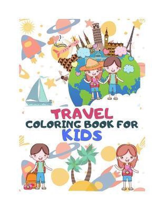 Travel Coloring Book for Kids, Betty Canavan Publishing House