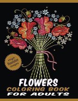 Flowers Coloring Book for Adults