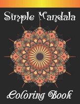 Simple Mandala Coloring Book