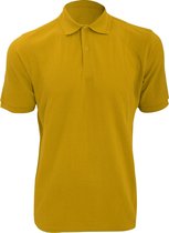 Russell Heren Ripple Collar & Manchet Poloshirt met korte mouwen (Klassiek rood)