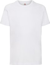 Fruit Of The Loom Kinder Unisex Valueweight T-shirt Korte Mouwen (2 stuks) (Zonnebloem Geel)