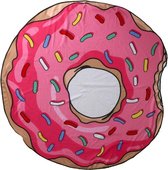 Gerimport Strandlaken Donut 150 Cm Polyester Roze