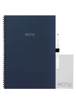 MOYU Ringband A4 - Hardcover -  New Navy - Uitwisbaar Notitieboek - Duurzaam Steenpapier