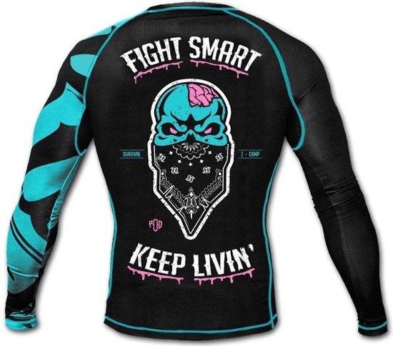 Zombie Rash Guard Design Pride or Die Z-Camp Zombie Rash Guards maat XXXL | bol