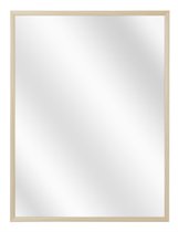 Spiegel met Luxe Aluminium Lijst - Natuur Eik - 40 x 50 cm