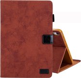 Voor iPad Pro 11 inch (2018) Zakelijke stijl horizontale flip lederen tas, met houder & kaartsleuf & fotolijst & slaap- / wekfunctie (bruin)