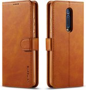 LC.IMEEKE voor Xiaomi Redmi K20 / K20 Pro / 9T / 9T Pro kalfsleer Horizontale flip lederen tas, met houder & kaartsleuven & portemonnee (geel)
