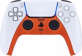 CS DualSense Draadloze Controller PS5 - Oranje Soft Touch Cover Custom