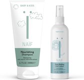 Bol.com Naïf Combinatie Shampoo & Haarlotion - Babyverzorging - Voordeelverpakking - 2 stuks - met Natuurlijke Ingrediënten aanbieding