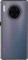 Voor Huawei Mate 30 Pro honingraat schokbestendig TPU-hoesje (zwart)