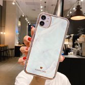 IMD aquarel weergavepatroon schokbestendig TPU beschermhoes voor iPhone 12 Pro Max (C3)