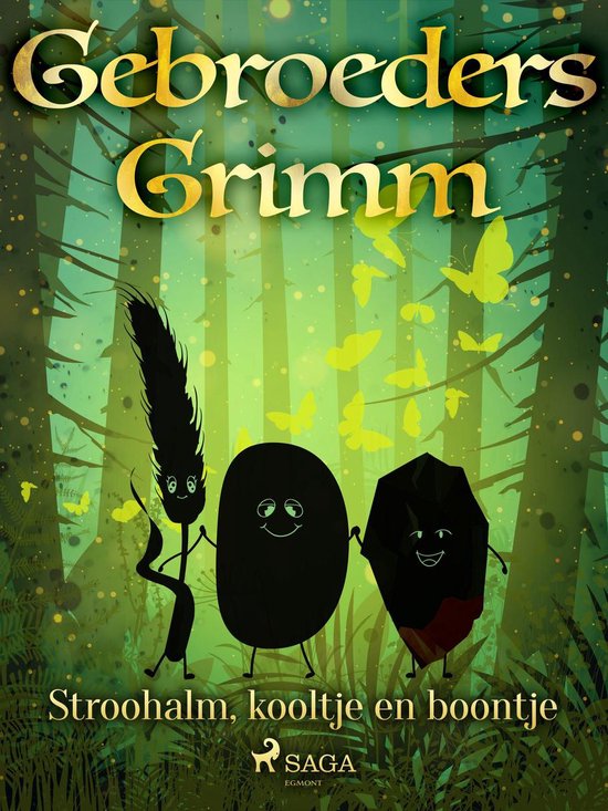 Grimm's sprookjes 59 - Stroohalm, kooltje en boontje - cover