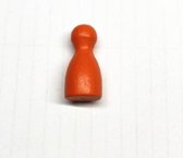 Pionnen voor bordspelletjes - 4 Stuks - Oranje - Houten Pion - Bordspel - Hoge Kwaliteit - Stipco