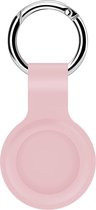 SWOOP's® | Apple Airtag Sleutelhanger - Siliconen Beschermhoes - Bescherm hoesje voor Airtags - Beschermhoesje | Roze