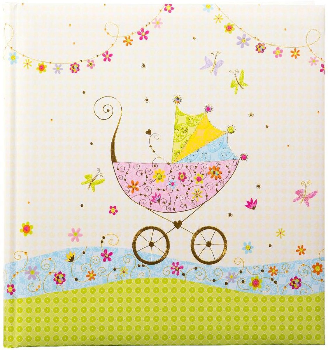 GOLDBUCH GOL-15434 TURNOWSKY Babyalbum LITTLE STAR als Fotoboek (zonder tekst) 30x31 cm OP=OP