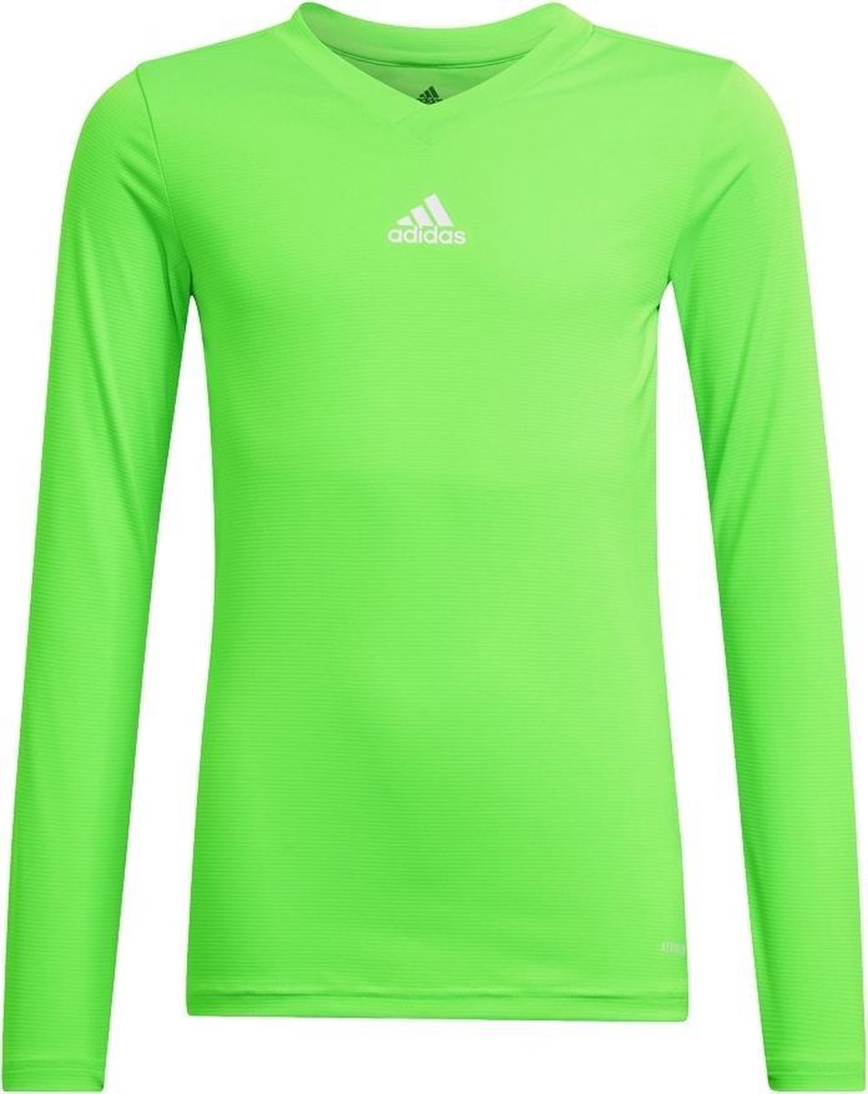adidas - Team Base Tee Youth - Onderkleding Voetbal - 116 - Groen