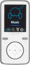 Denver MP3 speler met Oortjes - MP4 Speler 4GB - Micro SD - MPG4054NR - Wit