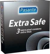 Pasante Extra Condooms - 3 stuks