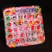 Fidget Toys- Popit - pop it - Square - Vierkant - Print - Cartoon