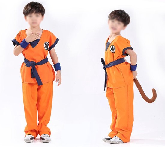 Huis paspoort grillen WiseGoods Luxe Goku Verkleedpak - Kostuum - Anime - Cosplay - Verkleedkleding  Kinderen... | bol.com