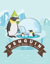 Penguin Coloring Book for Kids
