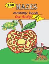 200 MAZES Activity book for Kids ages 4_8