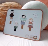 Ma Cabané A Reves - magneetbord - Baby Blue